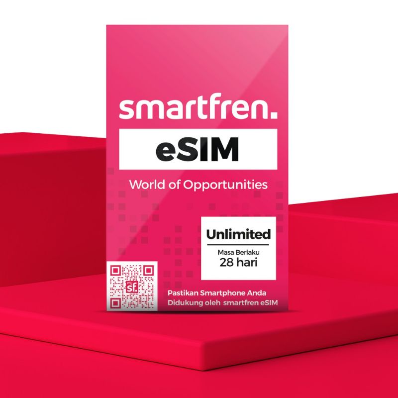 Jual ESIM Smartfren Unlimited 56GB(FREE ONGKIR) | Shopee Indonesia