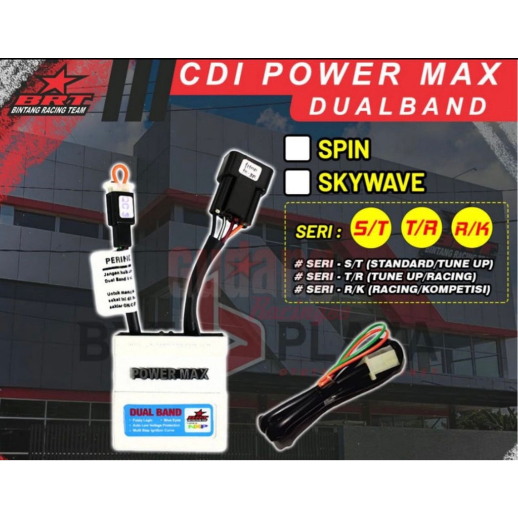 Jual Cdi Brt Powermax Suzuki Spin Skywave Dualband Hyperband Shopee Indonesia