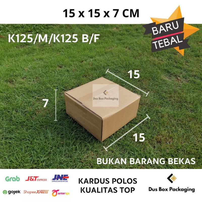 Jual Kardus Box Karton 15X15X7 Cm Kotak Packing | Shopee Indonesia