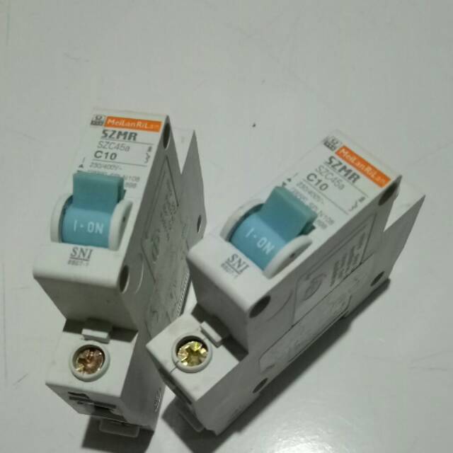Jual MCB C10 A SZMR Meilan Rilan | Shopee Indonesia