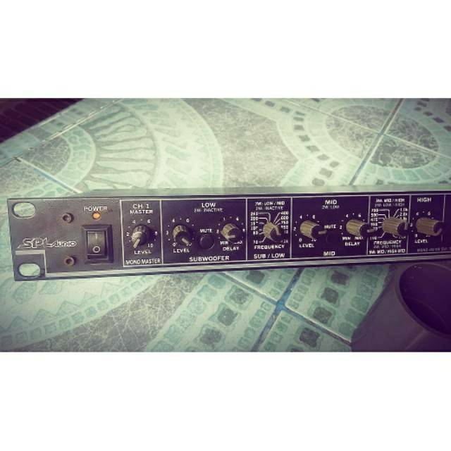 Jual Active Crossover SPL Audio AC23B 2x3 way