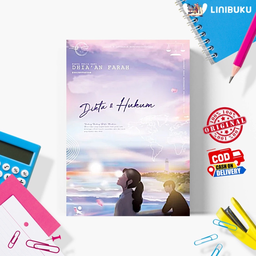 Jual Novel Dikta Dan Hukum New Cover Karya Dhia'an Farah - LOVEABLE ...