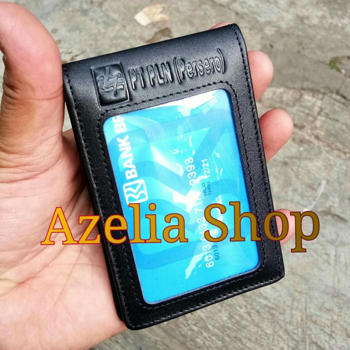 Jual Id Card Name TagId Card Holder Kulit PlnSapi