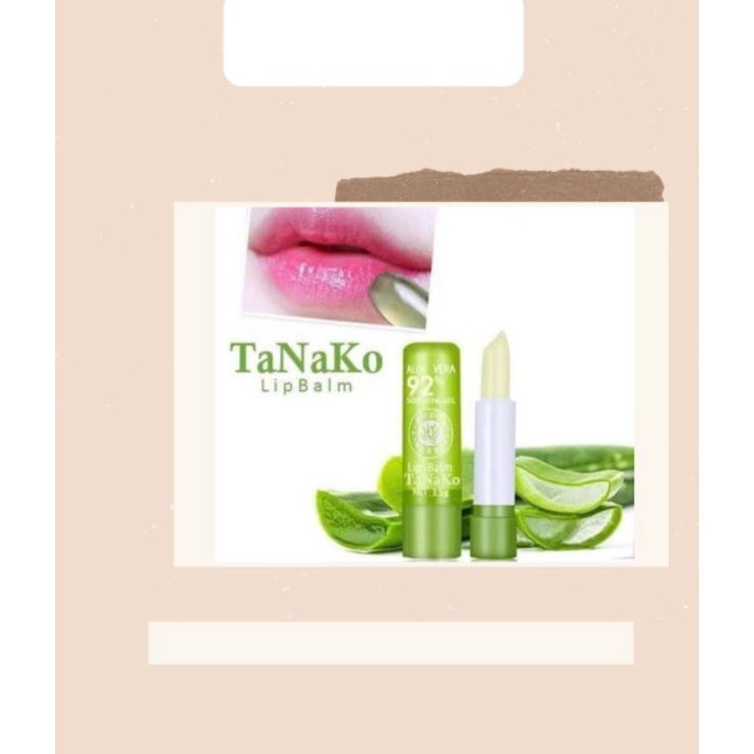 Jual Lip Balm Tanako Aloe Vera 99 Shopee Indonesia