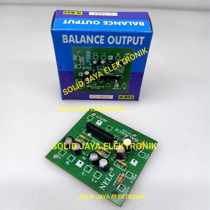 Jual KIT BALANCE OUTPUT STEREO - KIT OUTPUT BALANCE RANGKAIAN ...