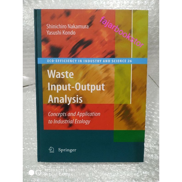 Jual WASTE INPUT OUTPUT ANALYSIS | Shopee Indonesia