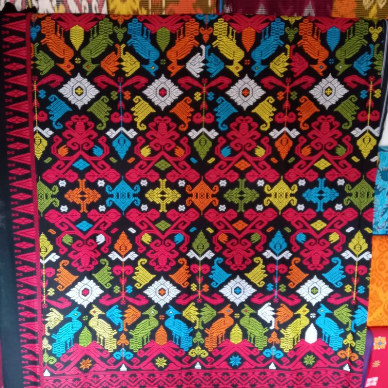 Jual kain batik bermotif kembang dan rang-rang | Shopee Indonesia