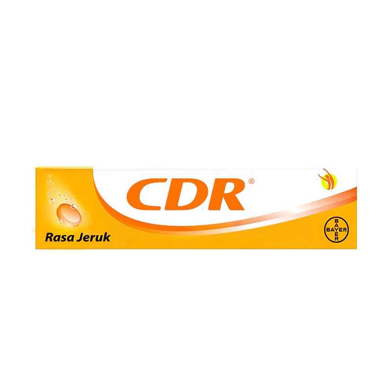 Jual CDR Rasa Jeruk 15 Tablet / Vitamin C / Suplemen / Daya Tahan Tubuh ...