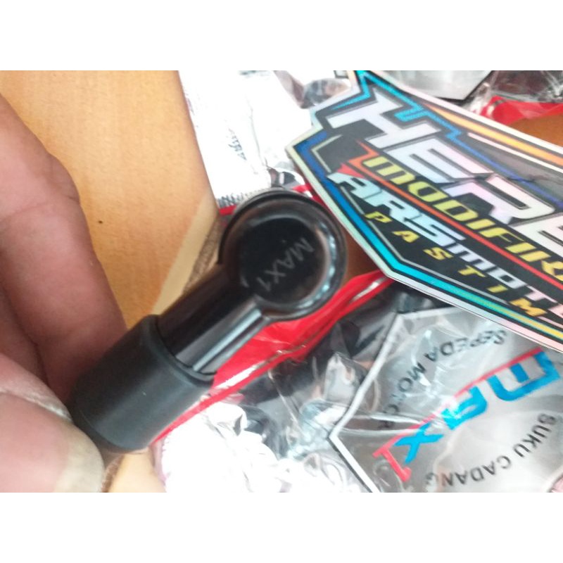 Jual cop busi motor warna hitam kualitas ok | Shopee Indonesia