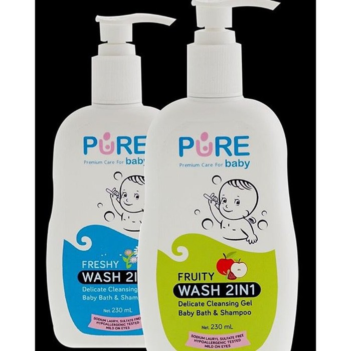 Pure baby wash hot sale 2 in 1