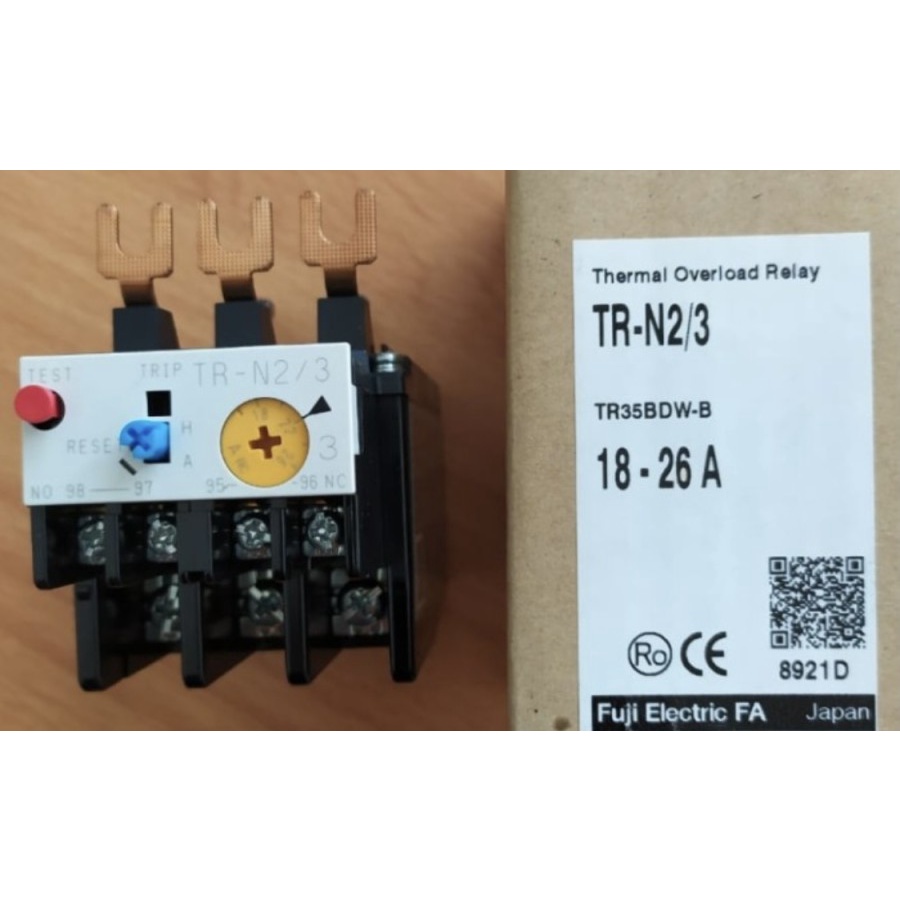 Jual Thermal Overload Relay Fuji TRN2/3 TRN2 TRN2 Shopee Indonesia