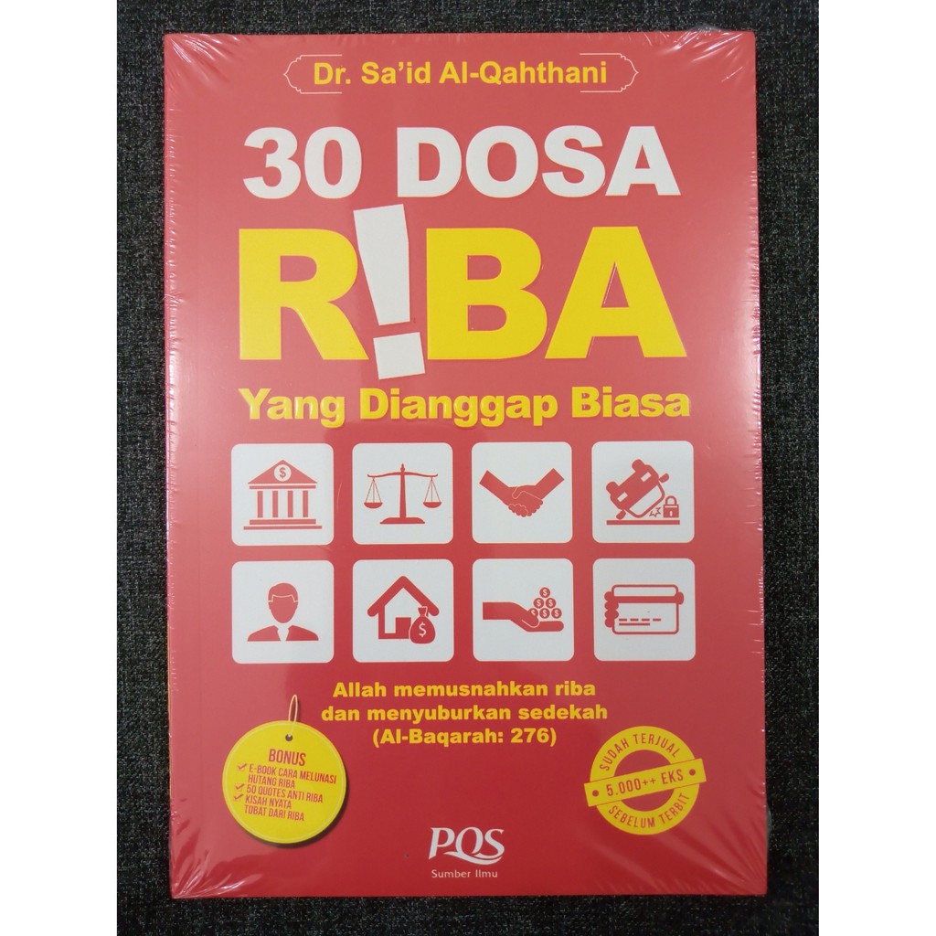 Jual 30 DOSA RIBA YANG DIANGGAP BIASA - Sa’id Al-Qahthani | Shopee ...
