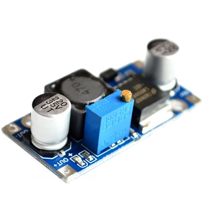 Jual LM2596 LM 2596 5A DC-DC Step Down power module Voltage Regulator