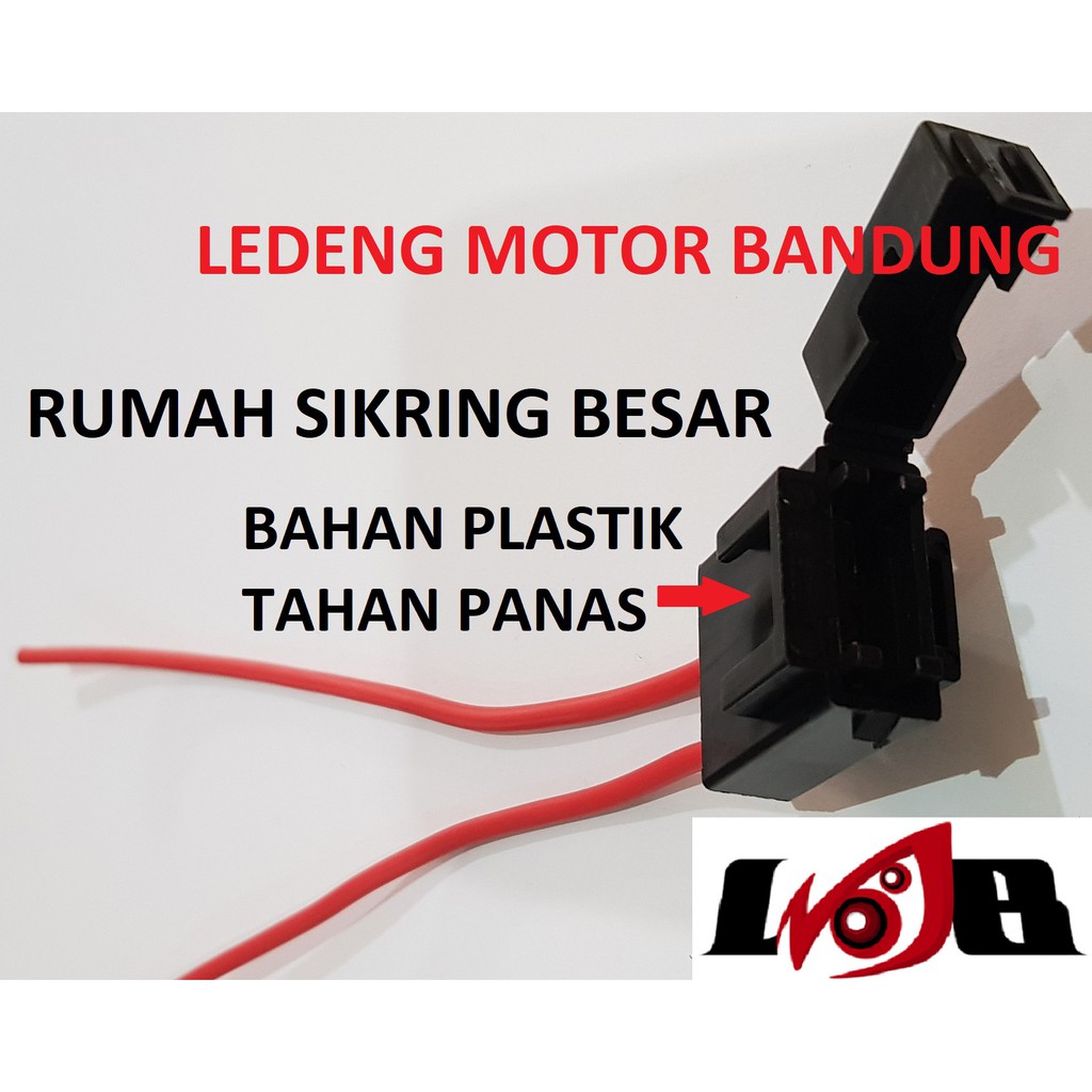 Jual Rumah Sikring Tancap Keramik Tahan Panas Box Fuse Tempat Sekring Besar Kecil Shopee Indonesia