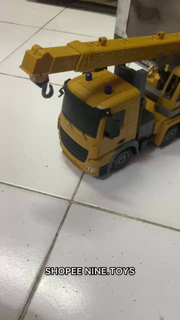 Jual RC CRANE REMOTE CONTROL TRUCK CRAIN RC TRUK CRAIN EXCAVATOR PROYEK ...