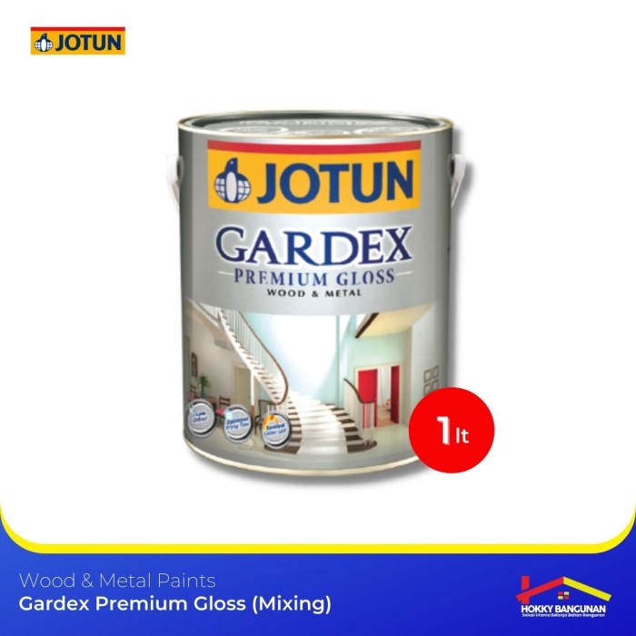 Jual Cat Kayu Dan Besijotun Gardex Premium Gloss 1lt Mixing Shopee Indonesia 7112