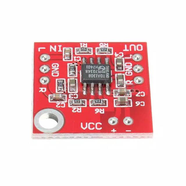 Jual More Board TDA1308 Modul Amplifier Stereo Headphone DC 3-6V ...