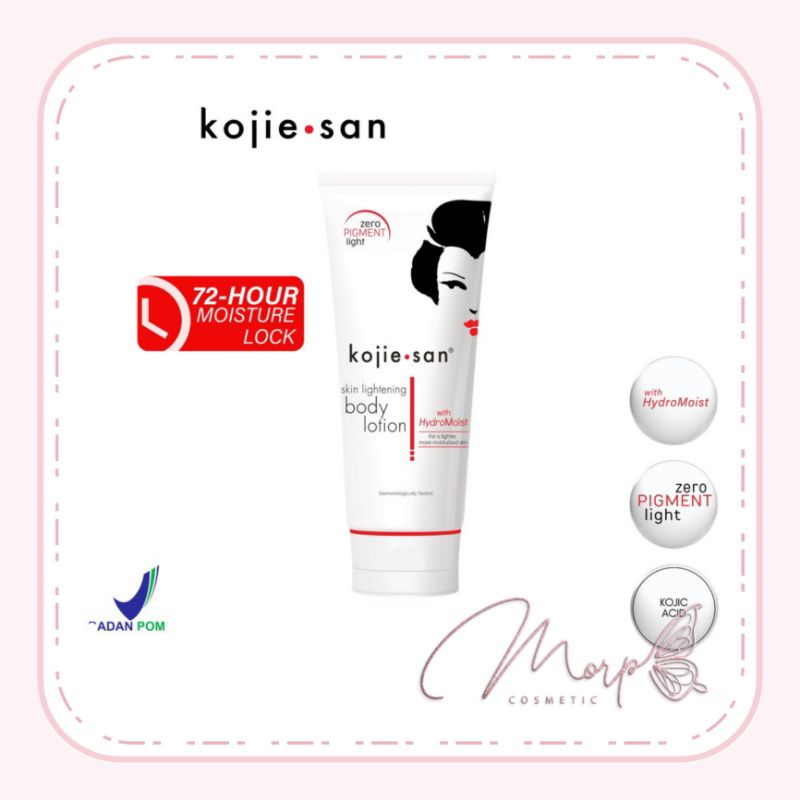 Jual MORP KOJIE SAN Skin Lightening Body Lotion With HydroMoist 100ml