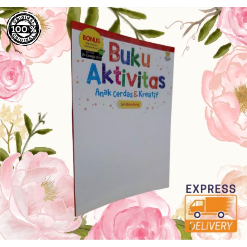 Jual BUKU TK PAUD: BUKU AKTIVITAS ANAK CERDAS KREATIF SERI BINATANG ...