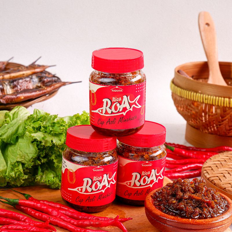 Jual SAMBAL ROA ASAP ASLI MINAHASA 190 gr / SAMBEL ROMAJU FOODS ...