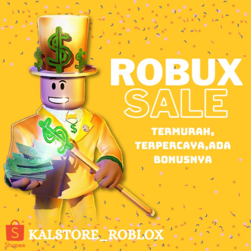 Jual Robux Pre-Order 5 Hari Dapet Bonus | Shopee Indonesia