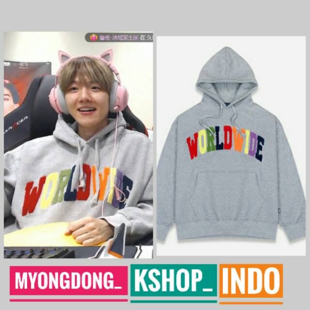 Hoodie worldwide baekhyun exo