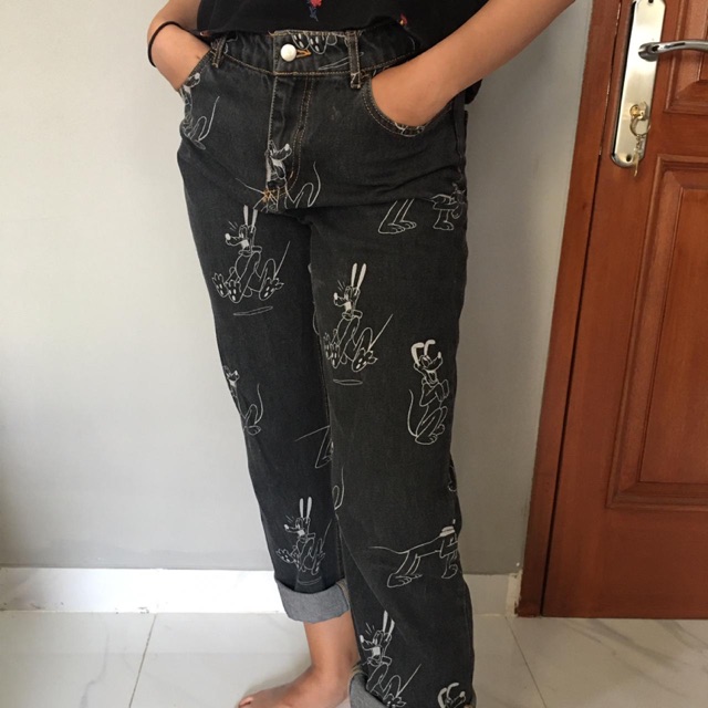 Disney jeans h&m best sale