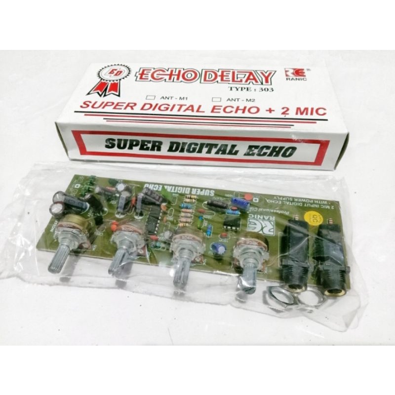 Jual Kit digital echo reverb plus preamp mic Shopee Indonesia