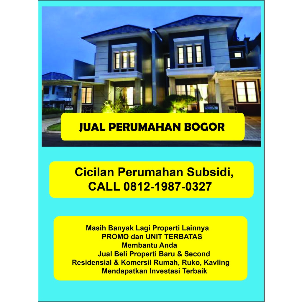Jual PROMO, Jual Rumah, Contoh Iklan Jual Rumah Di, Cara Jual Rumah