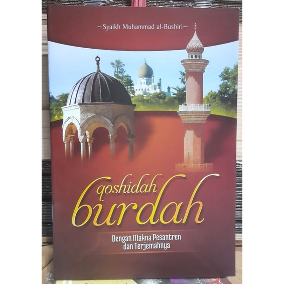 Jual QOSHIDAH BURDAH TERJEMAH PLUS MAKNA PESANTREN(ukuran Besar ...