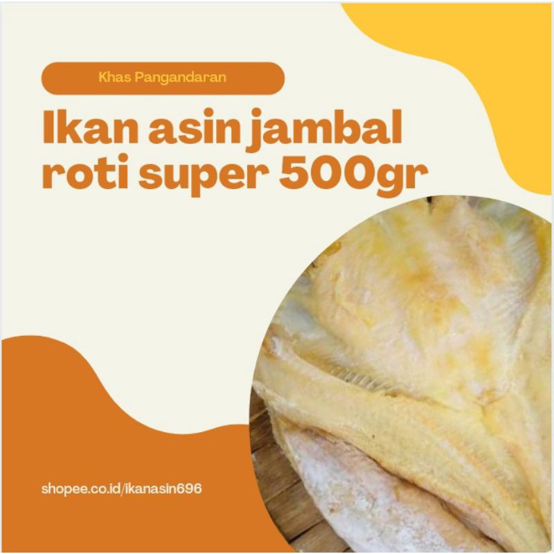 Jual Ikan Asin Jambal Roti Super 500gr Khas Pangandaran Shopee Indonesia