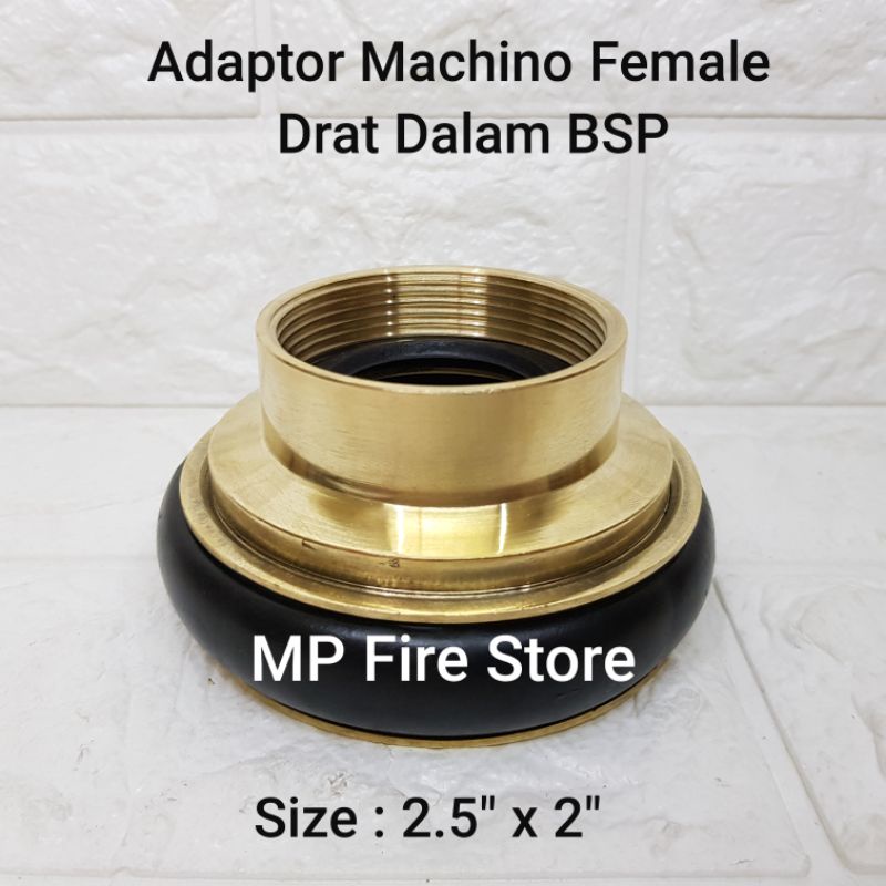 Jual Adaptor Pemadam Machino Female In X In Drat Dalam Bsp