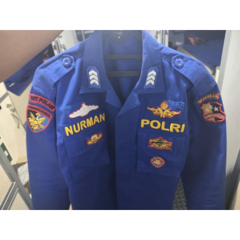 Jual Seragam Dinas Polisi Perairan / POLAIR Bahan SUPERFELL | Shopee ...