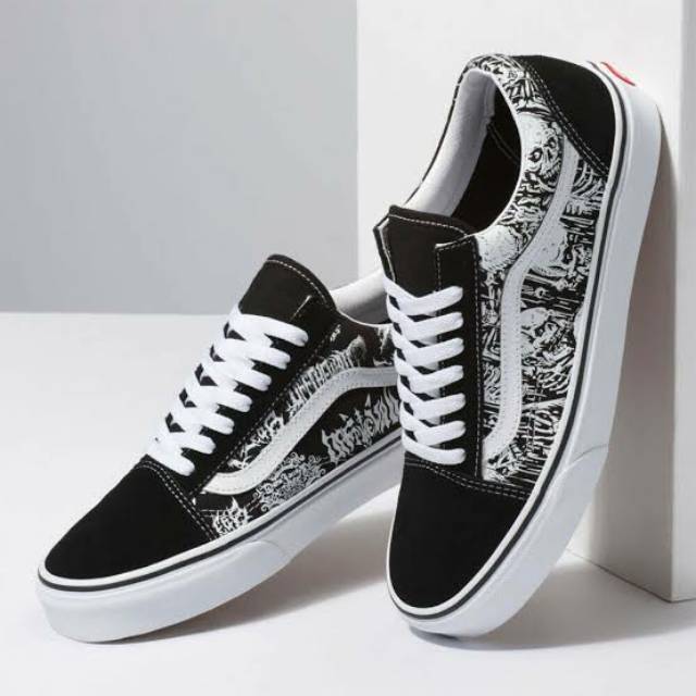 Jual Sepatu VANS Old Skool Forgotten Bones ORIGINAL Shopee Indonesia