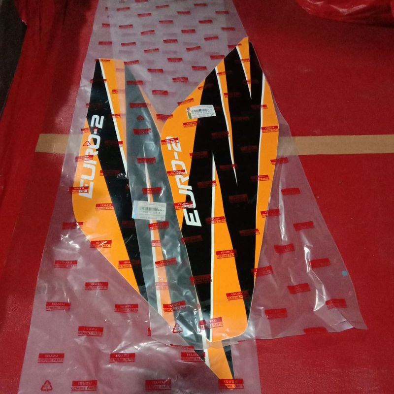 Jual stiker pintu warna orange isuzu elf euro | Shopee Indonesia