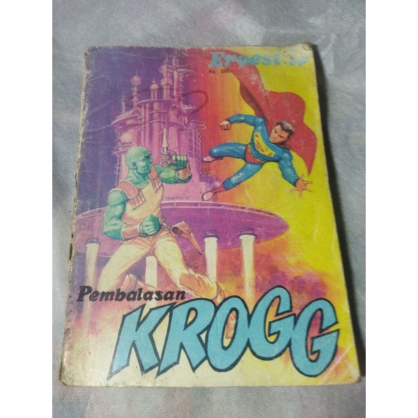Jual SUPERMAN PEMBALASAN KROGG komik super hero langka | Shopee Indonesia
