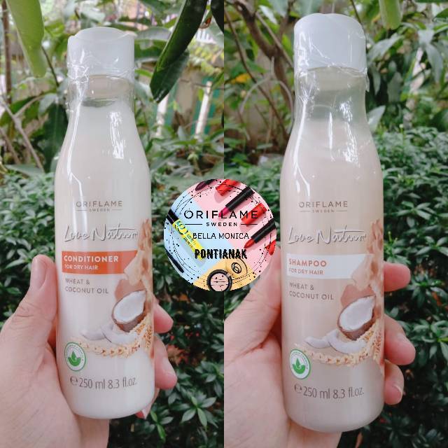 Jual Love Nature Shampo for Dry Hair Wheat & Coconut Oil/Love Nature Shampo Coconut