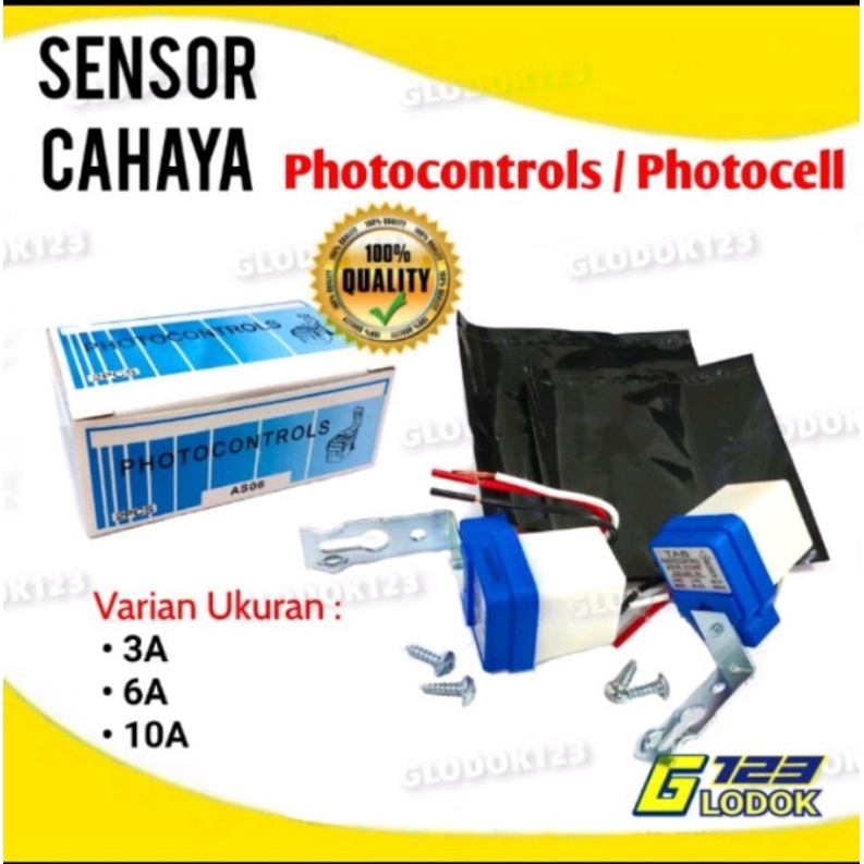 Jual Photocell Sensor Cahaya Untuk Rangkaian Listrik Shopee Indonesia