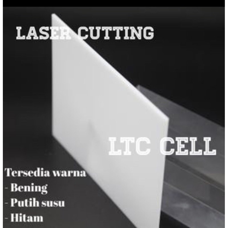 Jual Acrylic Putih Solid 2mm Akrilik Custom Size | Shopee Indonesia