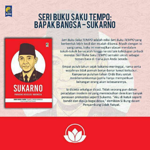 Jual Seri Buku Saku Tempo: Sukarno - Paradoks Revolusi Indonesia ...