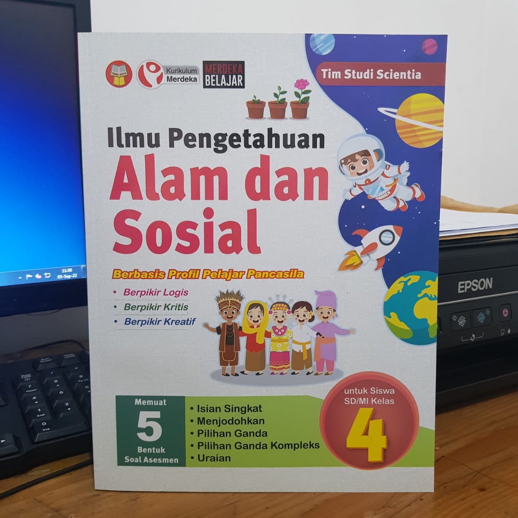 Jual ILMU PENGETAHUAN ALAM DAN SOSIAL (IPAS) SD KELAS 4 (KUR.MERDEKA ...