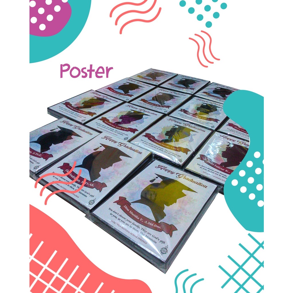 Jual POSTER CUSTOM A4 + JAM | Shopee Indonesia