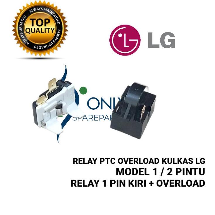 Jual Produk trend Relay 1 Pin Kiri + Ptc Overload Kulkas LG 1 Pintu / 2 ...