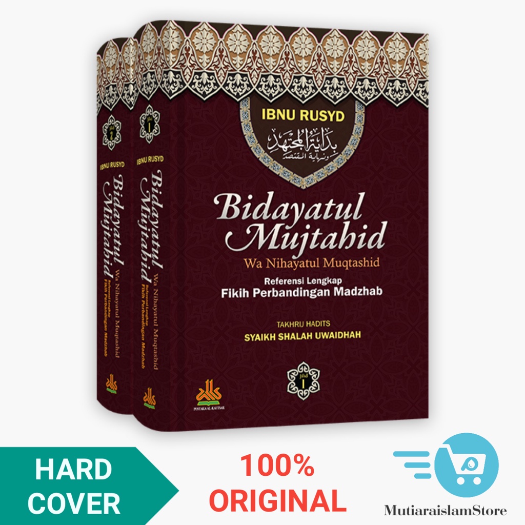 Jual Buku Bidayatul Mujtahid Fikih Perbandingan Mazhab 1 Set 2 Jilid ...