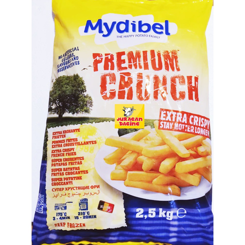 Jual Kentang Mydibel Premium Crunch 2 5 Kg Shopee Indonesia