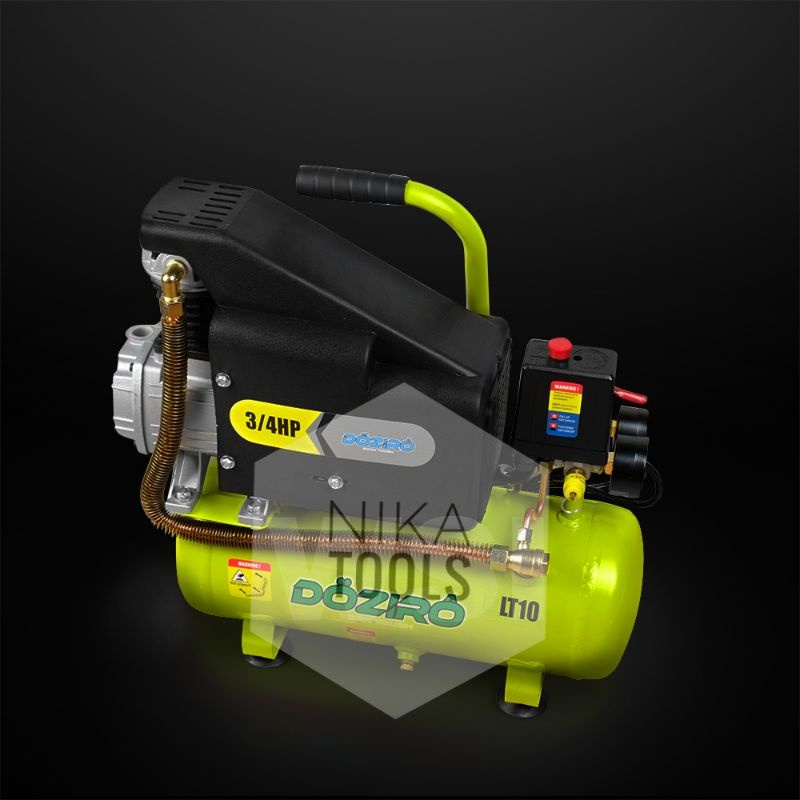 Jual Compressor 3/4 Hp Oli 10L Doziro Kompresor Angin Portable | Shopee ...