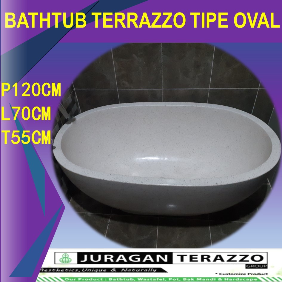 Jual Harga Diskon Juragan Terazzo Group Bathtub Terrazzo Bali Standing