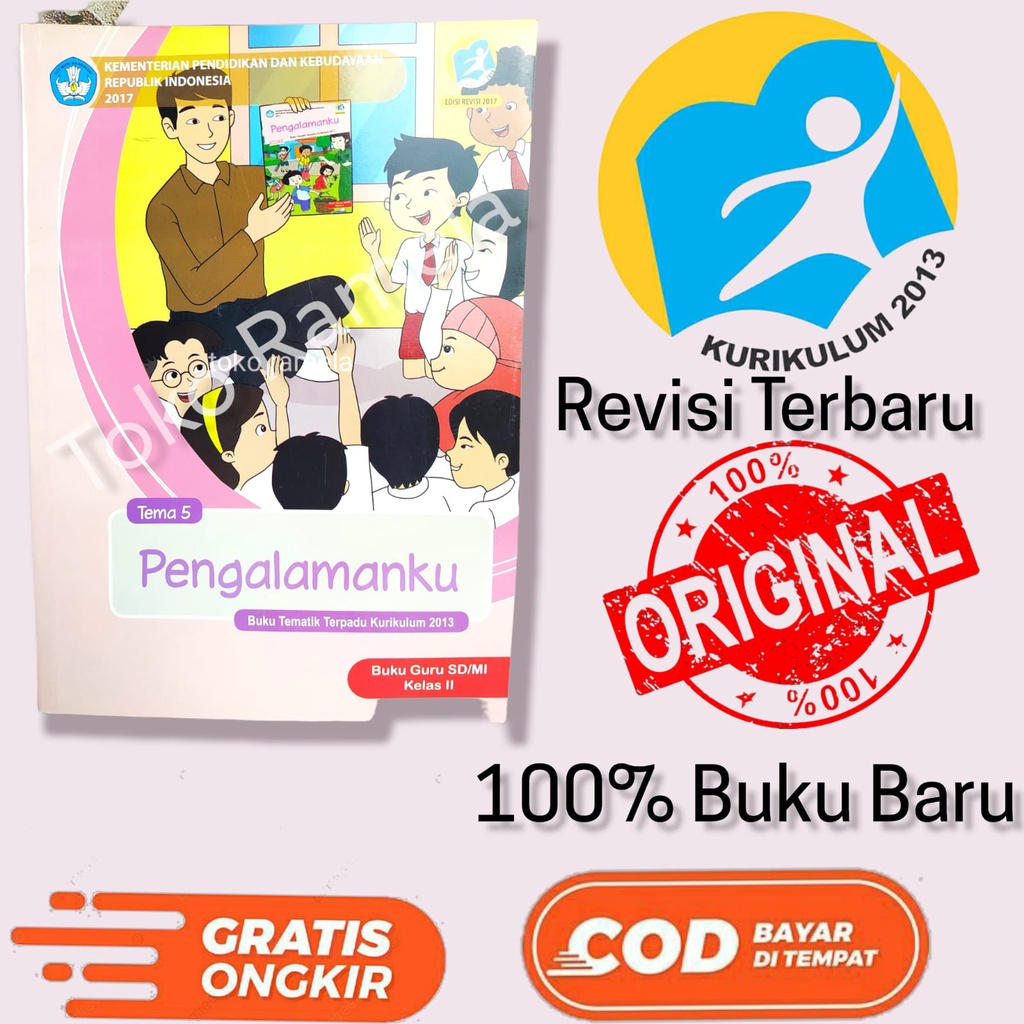 Jual Buku Guru Tematik Kelas 2 Tema 5 Pengalamanku Kurikulum 2013 Edisi Revisi 2017 Kemendikbud 9774