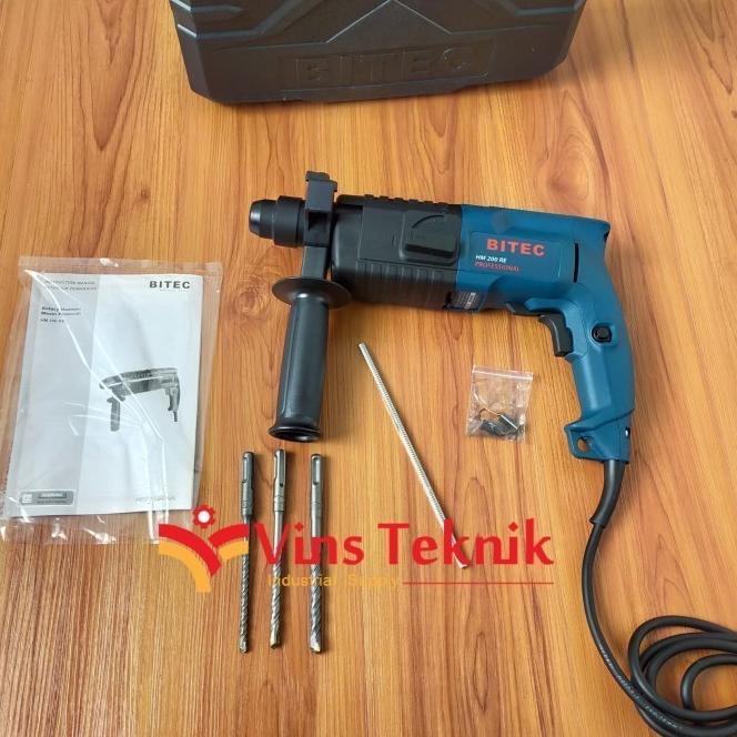 Jual Mesin Bor Beton Rotary Hammer Hm Re Bitec Hm Re Shopee