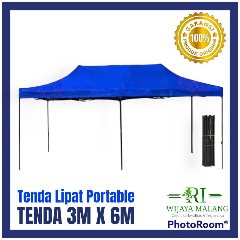 Jual TENDA LIPAT 3MX6M PREMIUM / STANDARD /TENDA JUALAN / TENDA MALANG